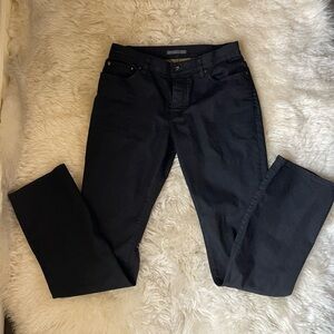 BNWOT John varvatos Bowery dark wash straight leg button fly jeans